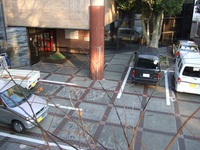Medium_02　駐車場から建物まで　南側